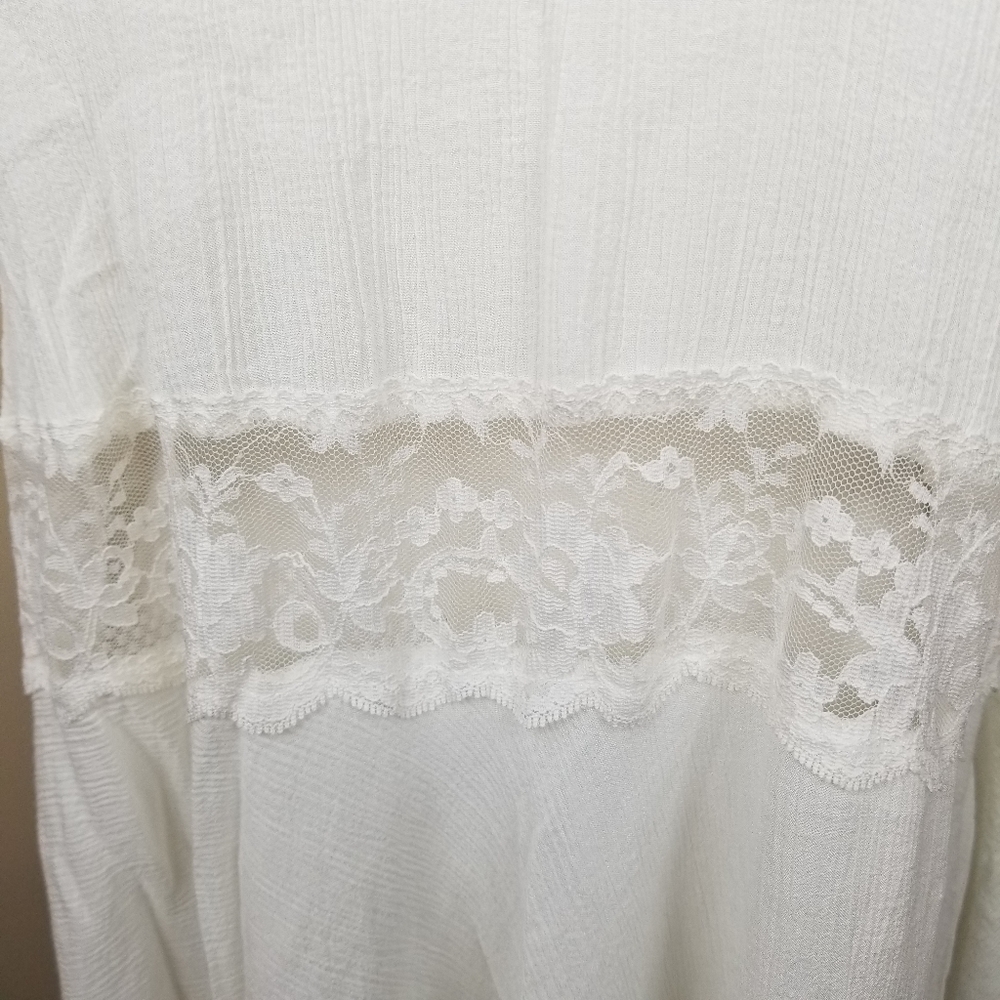 Intimately Free People Go Lightly White Slip Dress size M - Picture 8 of 9